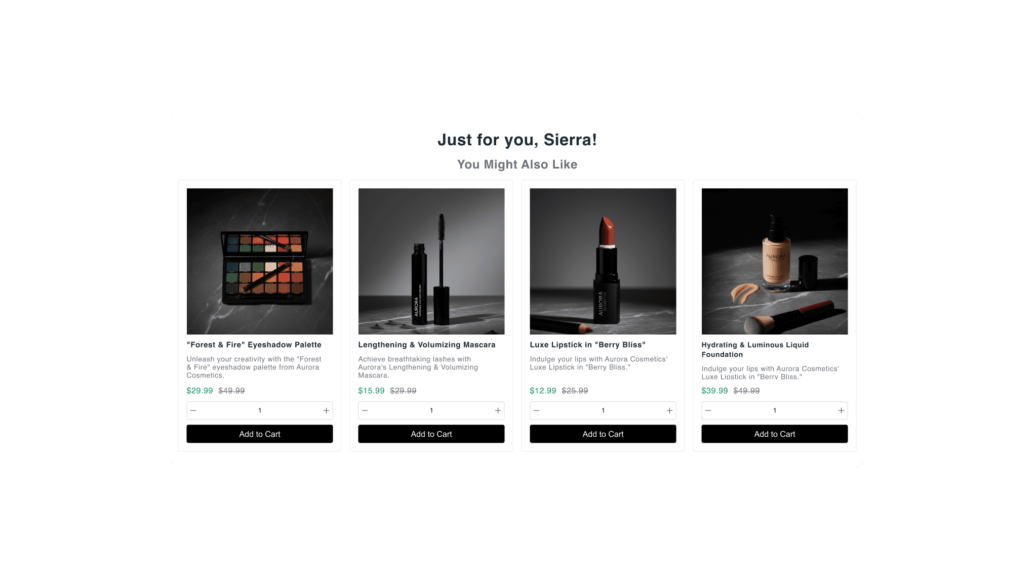 Widget Builder Interface